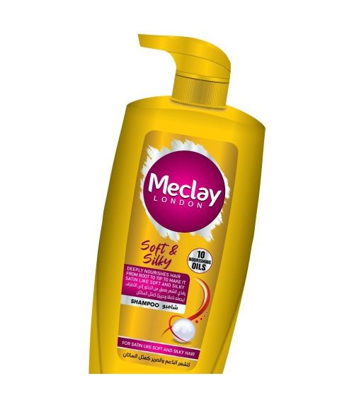 New Meclay London Soft&Silky Shampoo 680ml